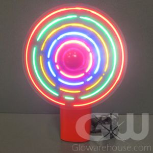 Light Up LED Glowing Pocket Fans