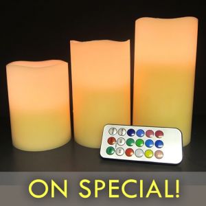 Flameless LED Candles with Remote