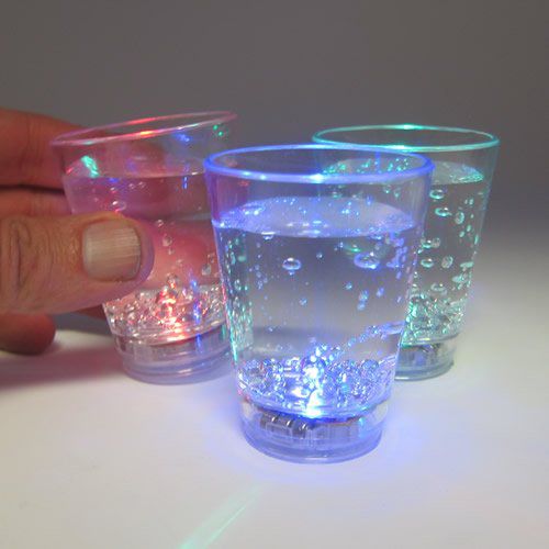 led shot glasses